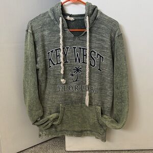 Green Key West Florida Hoodie